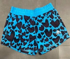 Dívčí sportovní kraťasy / šortky Adidas Aeroready, vel. 164 - 1