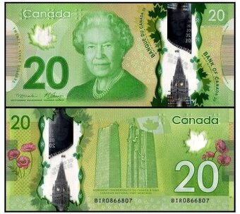 Kanada - 20 Dolarů bankovka, 2012, UNC