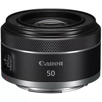 Prodám objektiv CANON RF 50 mm f/ 1,8 STM .ZAMLUVENO