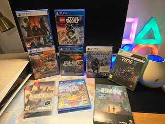 PS4/PS5 HRY  GOD OF WAR, LEGO, PLANET, HOGWARTS, COD