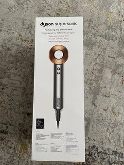 Dyson Supersonic HD07 fén na vlasy stříbrný/měděný