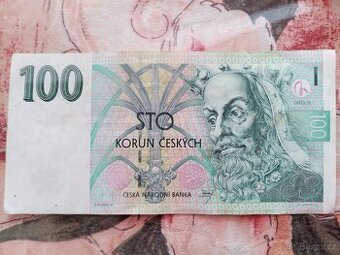 Prodám 100 Kč bankovku 1997 série F56 - 1