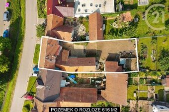 Prodej stavebního pozemku 616 m² v malebné obci Tvarožná ... - 1