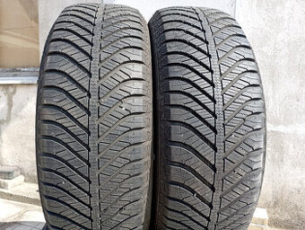215/60/17 Goodyear celoroční pneu 2ks