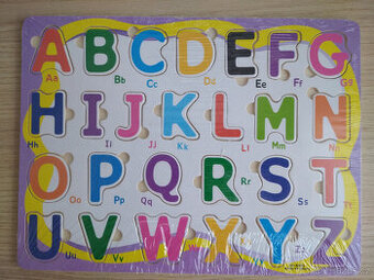 Puzzle abeceda NOVÉ