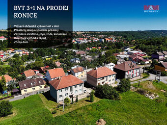 Prodej bytu 3+1, 73 m², Konice, ul. Za nádražím