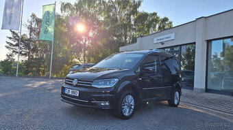 Volkswagen Caddy Black, 1.4 TGI, 81kw, Bi-Xenony+LED, TAŽNÉ
