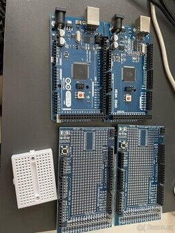 2x Arduino Mega 2560 + 2x Arduion Prototype Shield