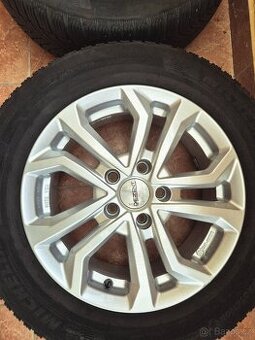 16" alu Karoq zn. DEZENT + zimní Michelin ALPIN 6 215/60, V