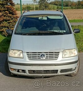VW SHARAN 1.9TDi,85 a 96kW-POUZE DÍLY,stříbrná metalíza