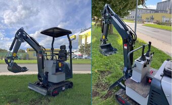 Malý bagr na doma, minibagr