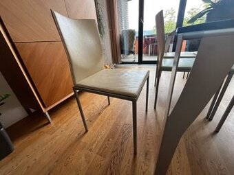 Jídelní židle kožené KFF