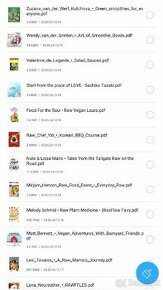 Raw vegan recepty a knihy - přes 30 pdf