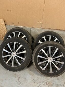 Alu kola 5x112 r16 zimní pneu