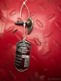 Klíč do zapalování Jawa Pérák 250