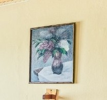 Obraz šeříky ve váze