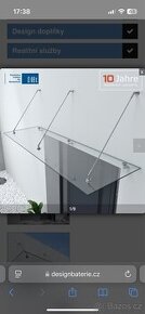 Skleněný přístřešek