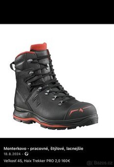 Pracovní boty, velikost 45, MIX 2