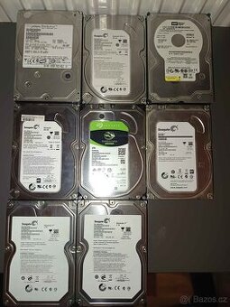 HDD 3,5" SATA – 250GB / 500 GB / 1 TB / 2 TB