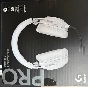 Logitech G PRO X 2 LIGHTSPEED Gaming Headset, bílá