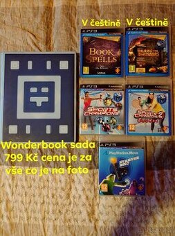 Ps3 - PlayStation 3 Wonderbook sada