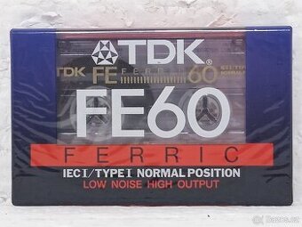 TDK FE60 FE-60EB Retro Audiokazeta