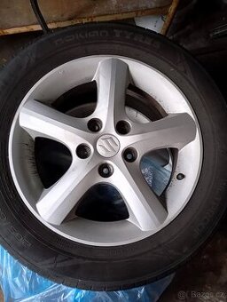Alu kola 5x114,3 originál Suzuki 205/60 R16