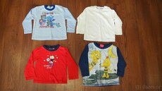 4x tričko dlouhý rukáv vel.92