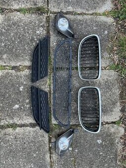 Mřížky + ledvinky do BMW e91/e90 lci nárazníku