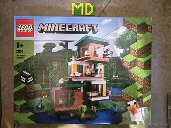 LEGO Minecraft 21174 Moderní dům na stromě