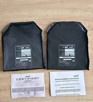 balistická neprůstřelná vesta nosič plátů taktická samopal