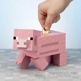 Minecraft - Pig - 3D pokladnička - 1