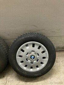 BMW plechové disky 5x120 R15 s pneu