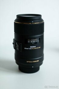 SIGMA 105 mm f/2,8 EX DG OS HSM Macro pro Nikon f