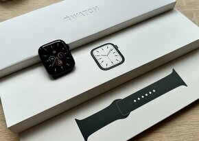 Apple Watch Series 7 45mm Hliník temně inkoustové-komplet.