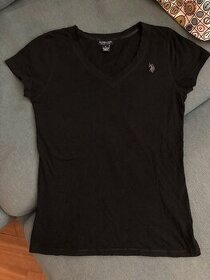 Černé tričko U.S. Polo ASSN. (S) - 1