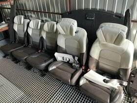 renault espace 2018 kompletní kožené sedačky