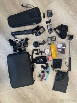 🎥 GoPro Hero 5 Black + Karma + Příslušenství – TOP STAV 🔥