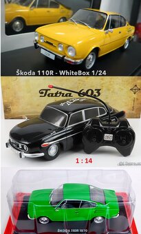 Škoda 110R  1:24  Žlutá.