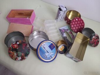 Plechovky a krabičky