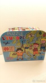 Puzzle Evropa (Vilac)