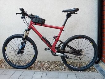 Celoodpružené LaPierre X-race vel. L, kola 26.