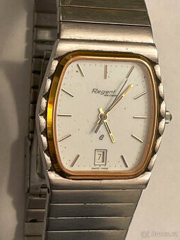 švýcařské hodinky Regent, strojek quartz - 1
