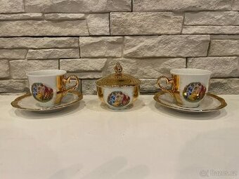 Přátelsky porcelánový set tři grácie