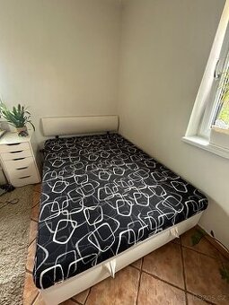 Postel 140x200 cm s úložným prostorem