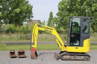 špičkový stav - minibagr Komatsu PC16R-3HS