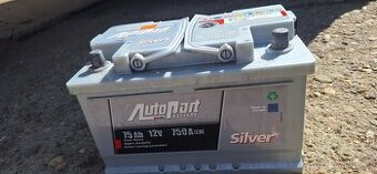 Nová autobaterie 75Ah 12V