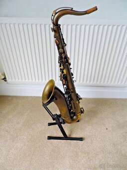 TREVOR JAMES RAW SIGNATURE CUSTOM BARE BRASS TENOR SAX & BAR