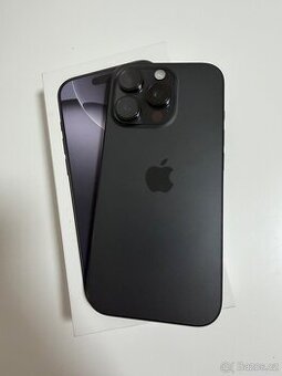 iPhone 16 Pro 128 GB černý – perfektní stav