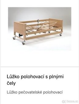 Lůžko polohovací elektrické
